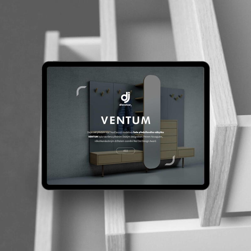 Nový web VENTUM je responzivní, zabezpečený a rychlý